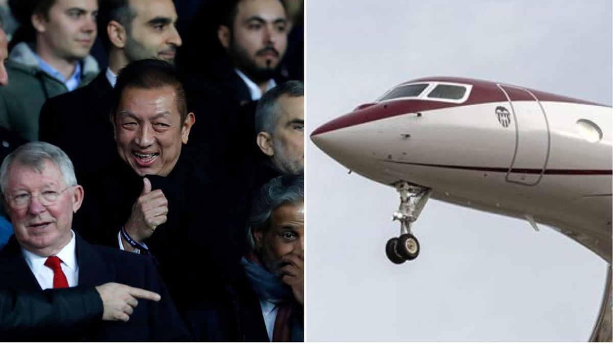 Peter Lim se compra un jet privado de 65 millones de euros y lo customiza con el escudo del Valencia Peter Lim se compra un jet privado de 65 millones de euros y lo customiza con el escudo del Valencia