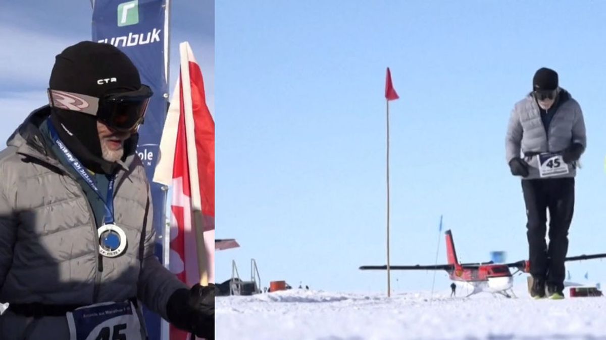 Roy Jorgen Svenningsen, el octogenario que corrió una maratón a 20 grados bajo cero en 11 horas y 41 minutos Roy Jorgen Svenningsen, el octogenario que corrió una maratón a 20 grados bajo cero en 11 horas y 41 minutos