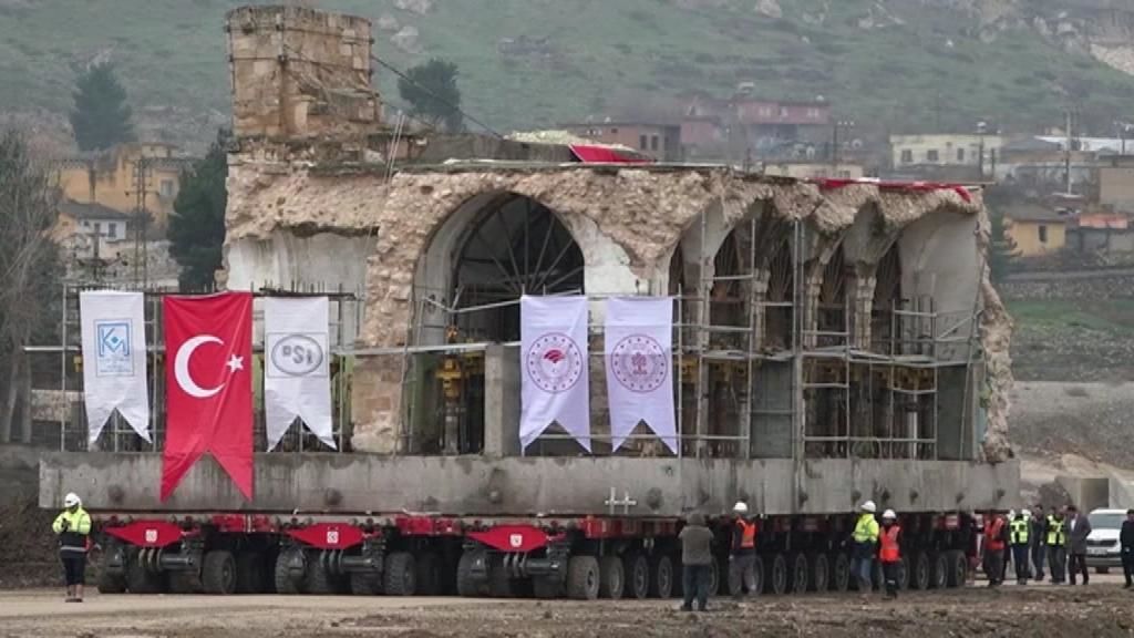 Turquía reubica una presa por la construcción de una presa