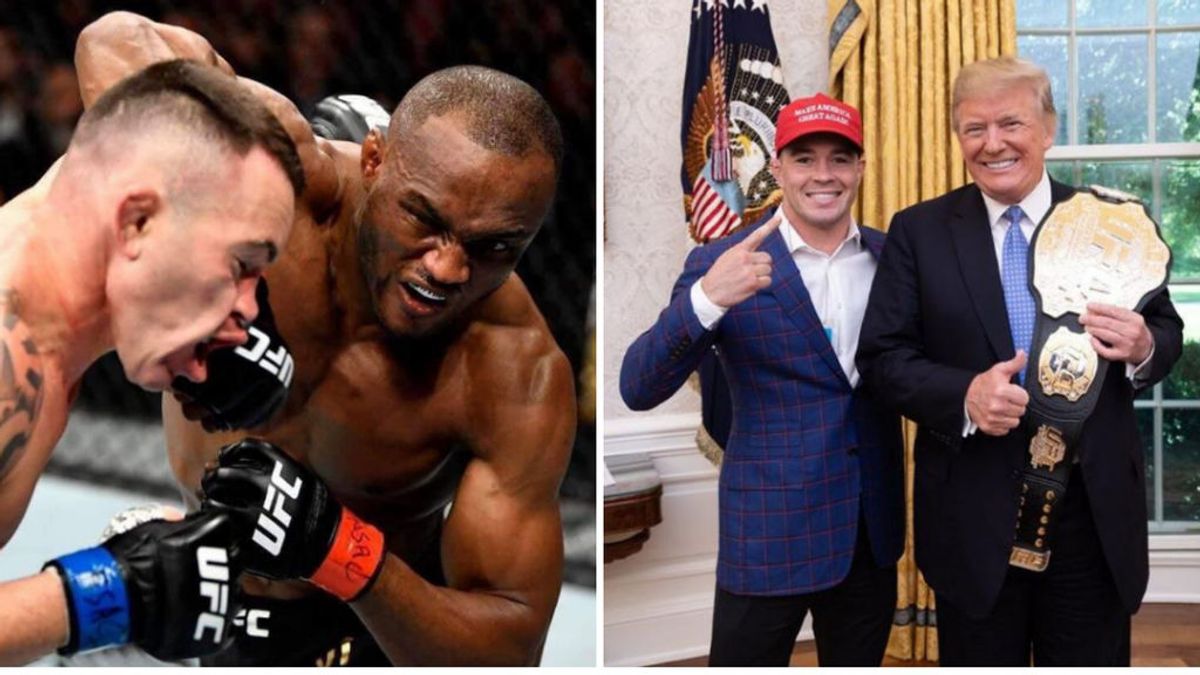 Kamaru Usman deja KO tras romperle la mandíbula al reconocido supremacista y xenófobo Colby Covington Kamaru Usman deja KO tras romperle la mandíbula al reconocido supremacista y xenófobo Colby Covington
