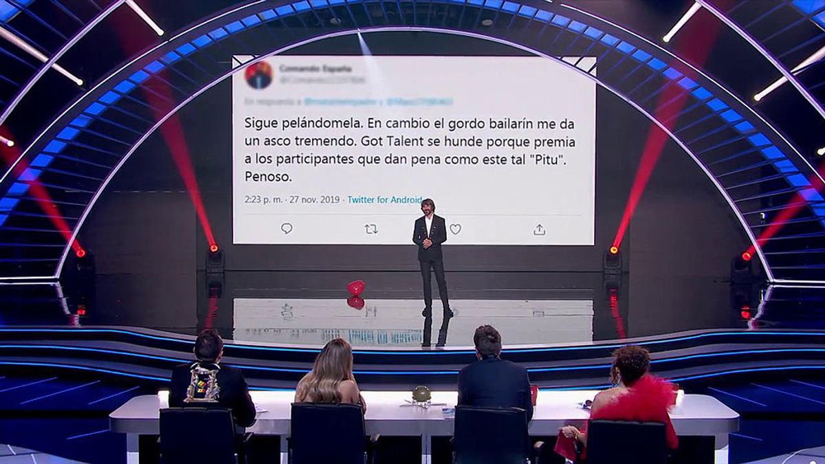 El demoledor alegato de Santi Millán contra los "abusones" en redes sociales: "En 'Got Talent' seguiremos haciendo lo que nos dé la gana"