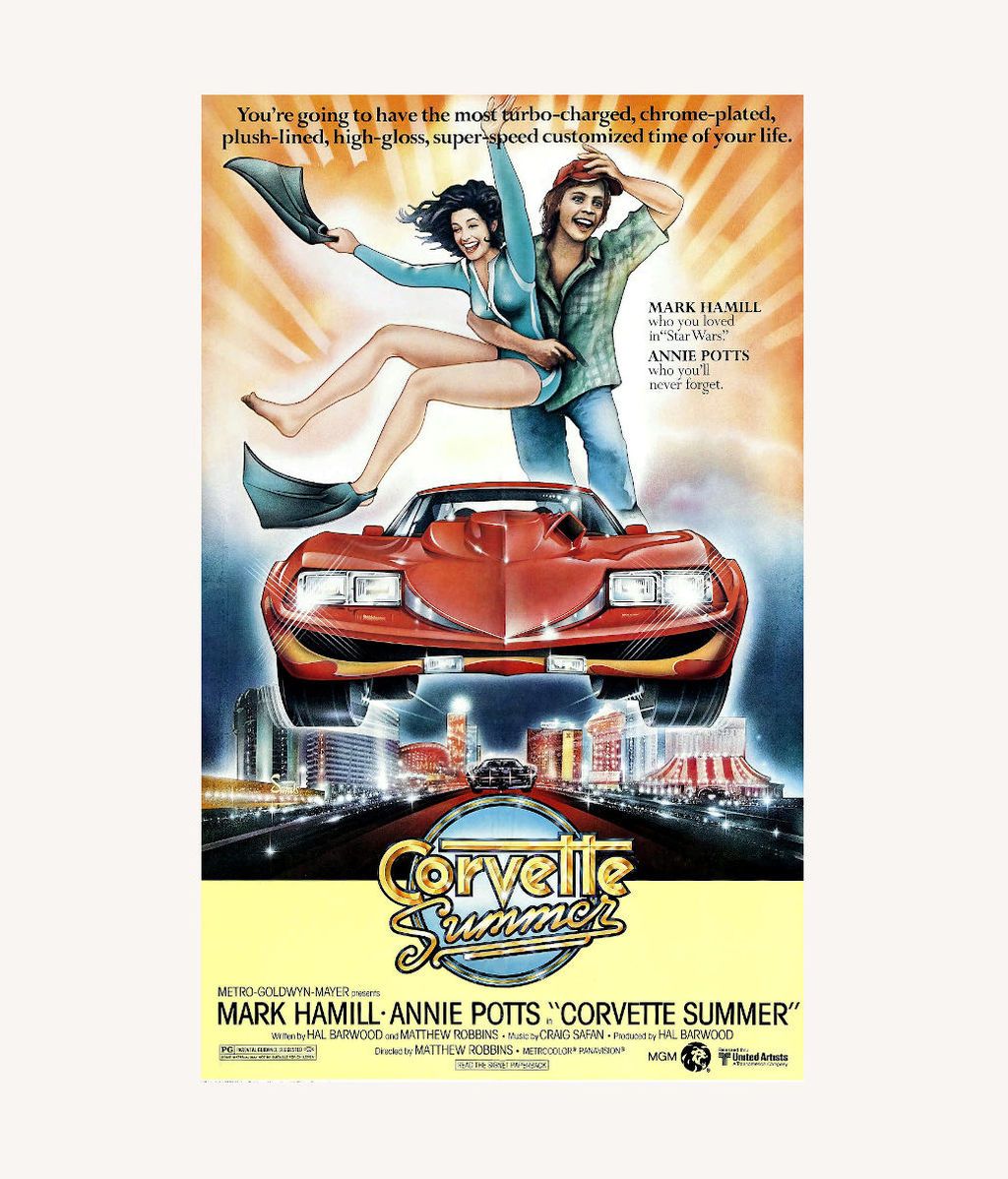 Póster promocional de 'Corvette Summer'