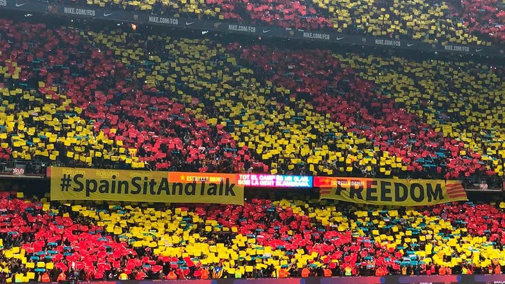 Tsunami Democratic admite el pinchazo: la policía ha impedido su "gran acción" prevista en el Camp Nou Tsunami Democratic admite el pinchazo: la policía ha impedido su "gran acción" prevista en el Camp Nou