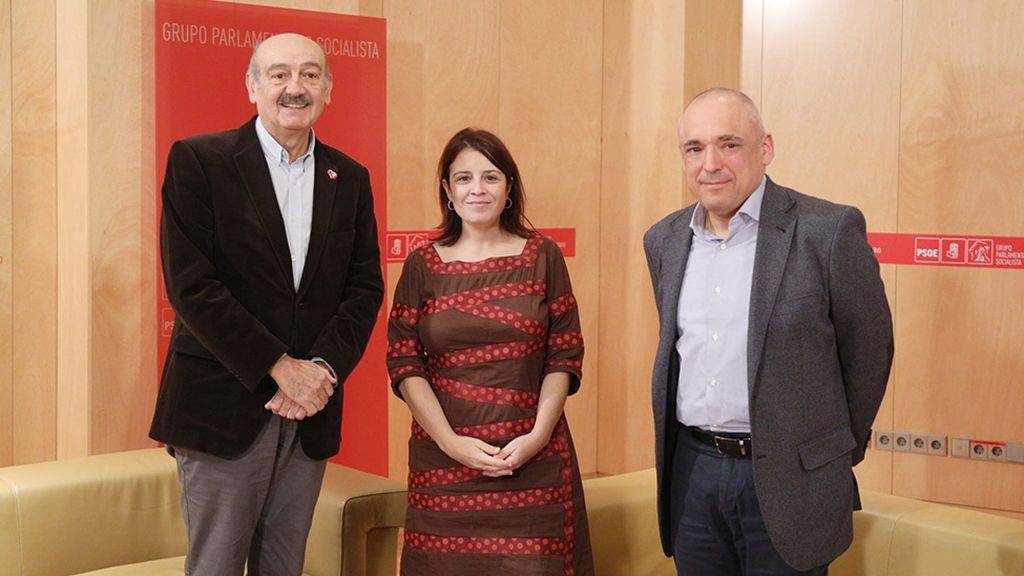 Reunión del equipo del PSOE con el diputado del PRC Reunión del equipo del PSOE con el diputado del PRC