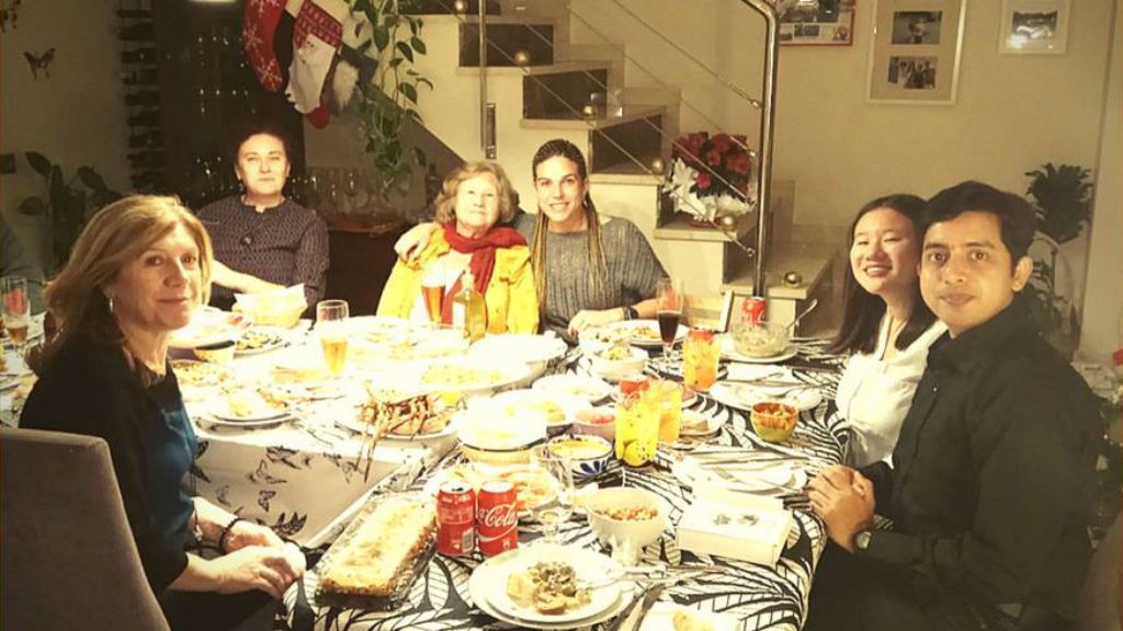 Gambas, jamón y pavo por Navidad para una 'erasmus' australiana Gambas, jamón y pavo por Navidad para una 'erasmus' australiana