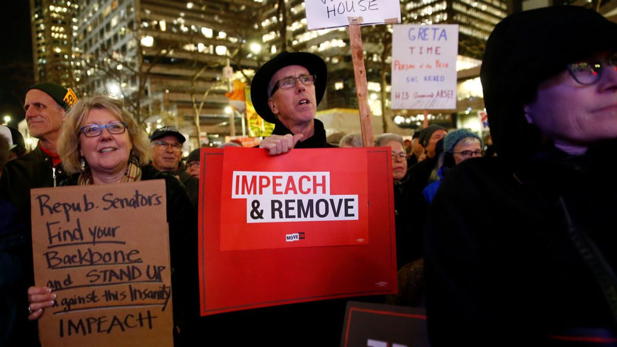 Trump equipara el 'impeachment' a los juicios de Salem en una carta al Congreso Trump equipara el 'impeachment' a los juicios de Salem en una carta al Congreso