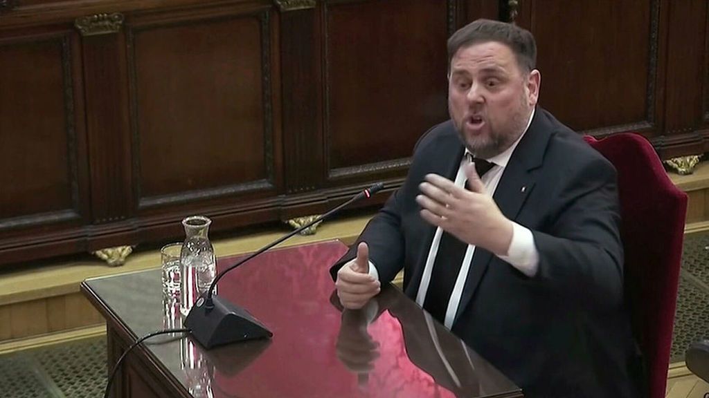 El TUE lee el fallo: Junqueras tenía inmunidad