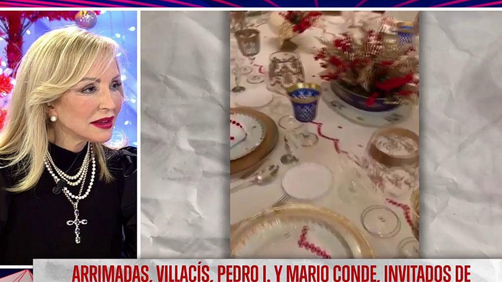 Arrimadas, Villacís, Pedro J. y Mario Conde entre los invitados a la comilona navideña de Carmen Lomana