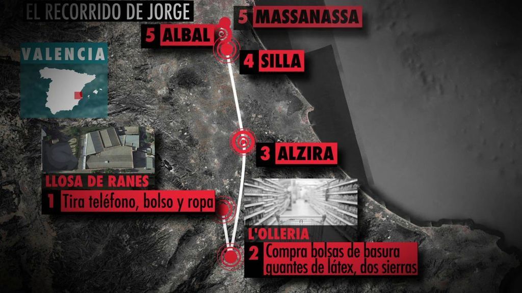El recorrido de Jorge