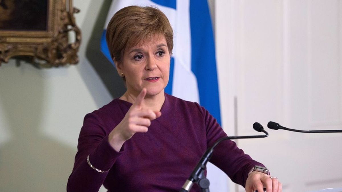 La ministra principal de Escocia solicita un segundo referéndum de independencia a Johnson La ministra principal de Escocia solicita un segundo referéndum de independencia a Johnson