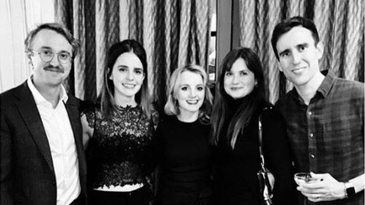 La actriz Emma Watson comparte la foto del reencuentro de los actores de Harry Potter