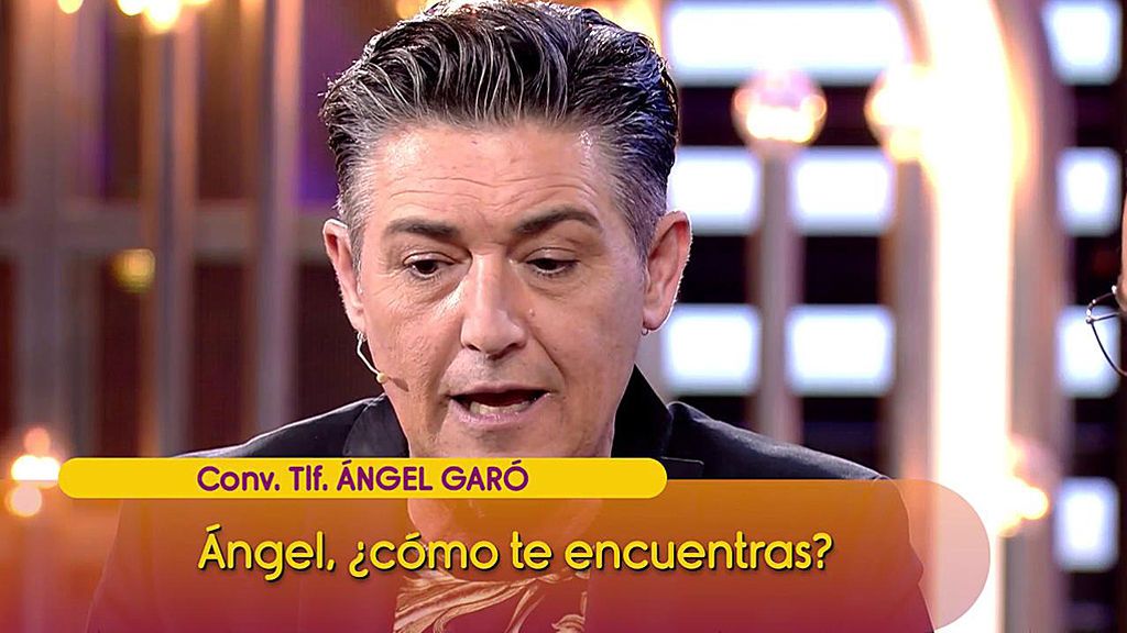 Ángel Garó habla de su problema de salud: “Ahora mismo me van a hacer un TAC”