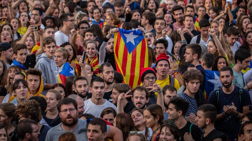 Manifestación de los CDR durante la huelga general en Catalunya del pasado 18 de octubre en reacción a la sentencia del Procés Manifestación de los CDR durante la huelga general en Catalunya del pasado 18 de octubre en reacción a la sentencia del Procés