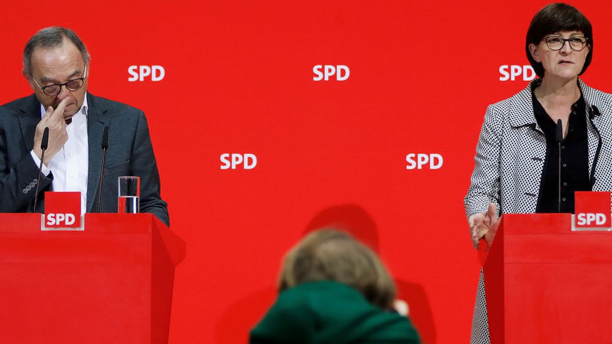 Sin revulsivo en la socialdemocracia alemana: sus nuevos líderes no desatascan a los socios de Merkel