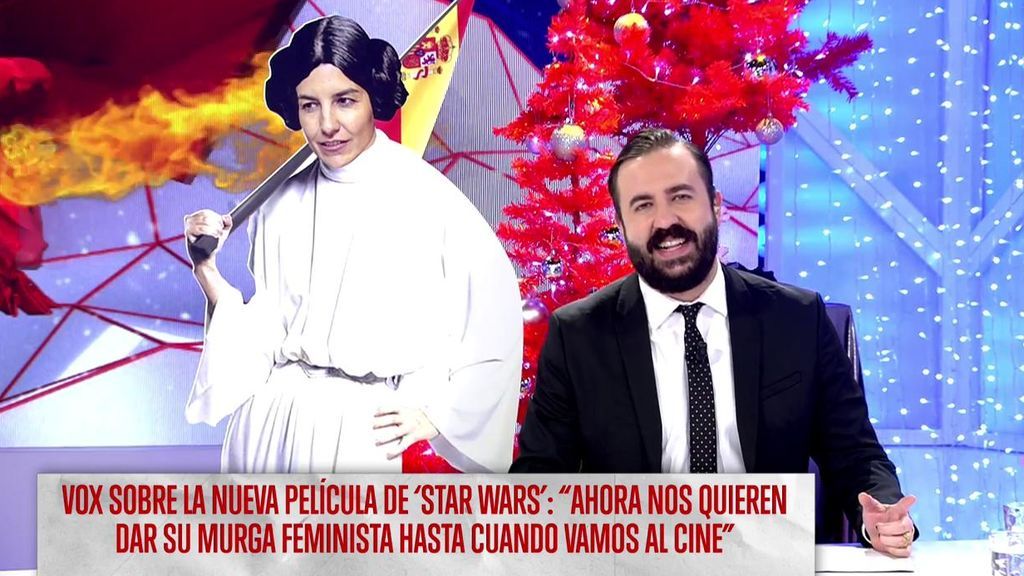 Rocío Monasterio se mete con la nueva película de 'Star Wars' por su "ideología progre"