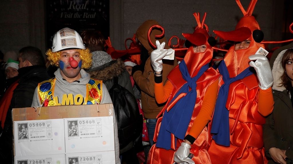 Las mejores imágenes del Sorteo Extraordinario de la Lotería de Navidad 2019