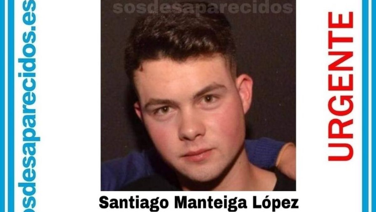 Buscan a Santiago Manteiga, de 19 años, desaparecido desde este domingo en A Coruña