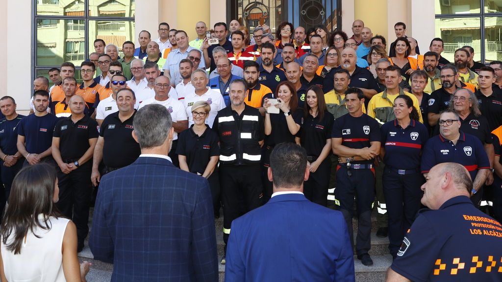 Rey inundaciones Murcia