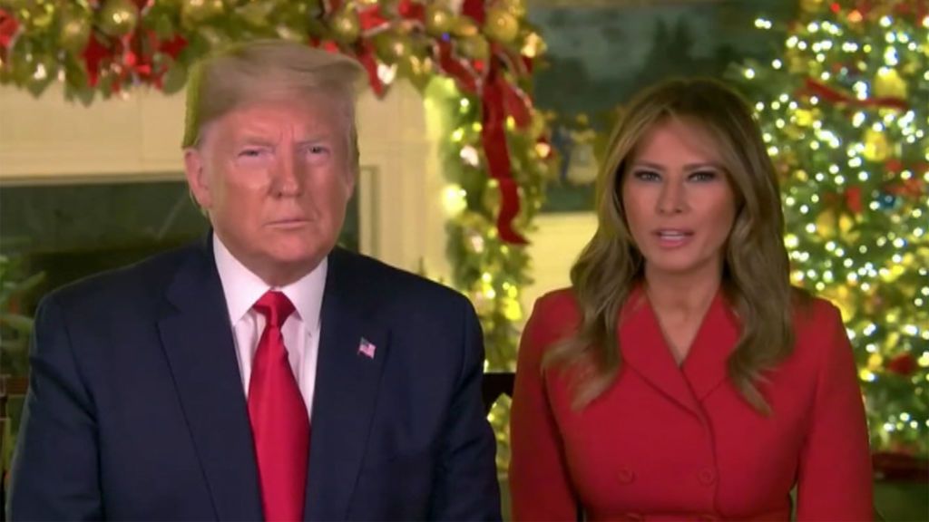 El discurso de Navidad de Donald Trump