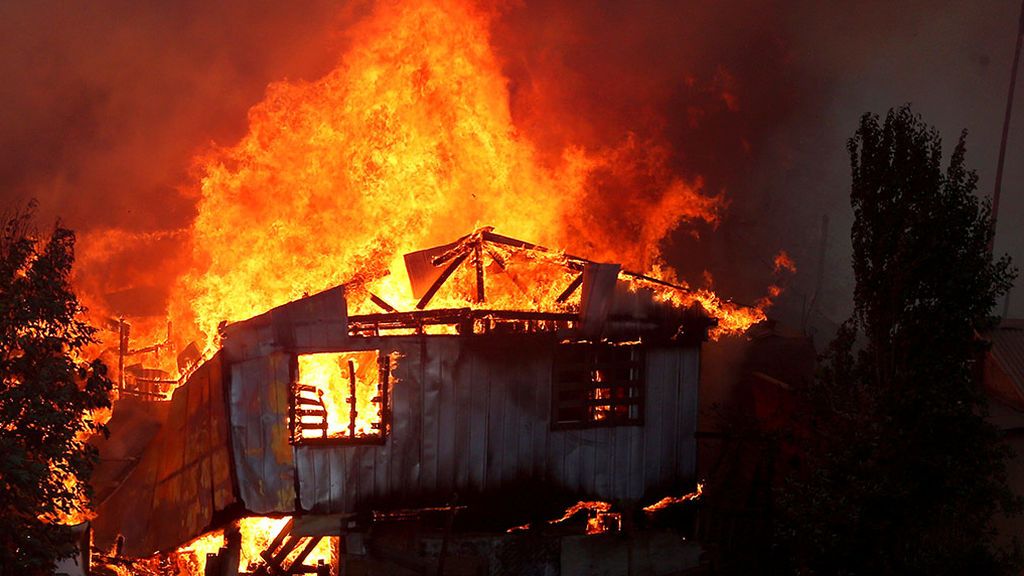 Incendio en Valparaíso