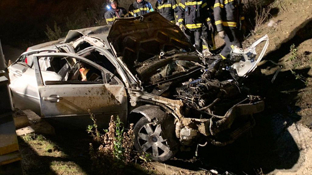 Trágico accidente de tráfico en Nochebuena: mueren tres jóvenes y otro resulta herido grave en Madrid