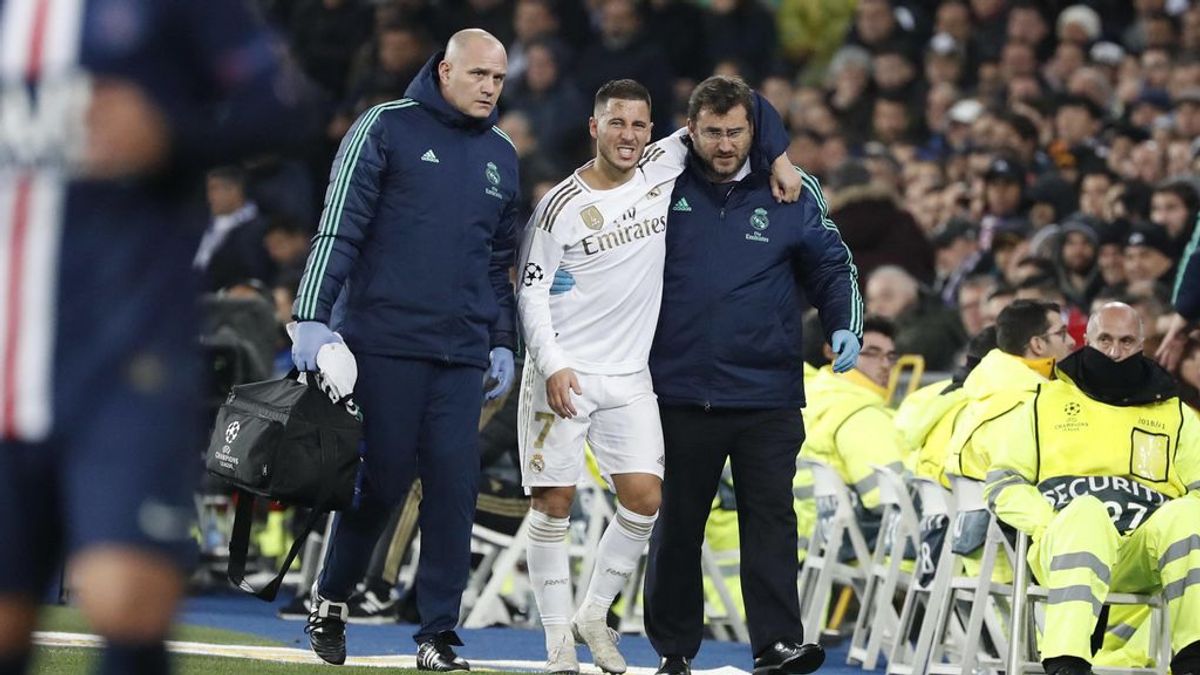 Hazard no jugará la Supercopa de España: el Real Madrid no quiere forzarle tras su recaída Hazard no jugará la Supercopa de España: el Real Madrid no quiere forzarle tras su recaída
