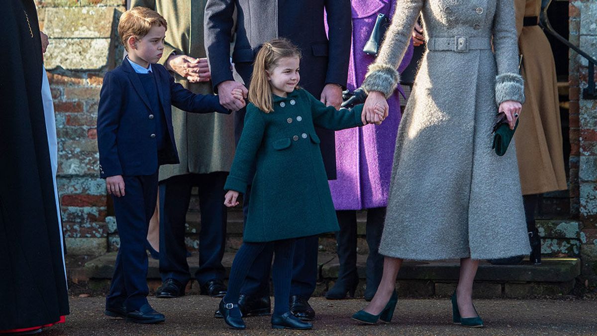 El abrigo zamorano que la princesa británica Carlota luce cada año en Navidad El abrigo zamorano que la princesa británica Carlota luce cada año en Navidad
