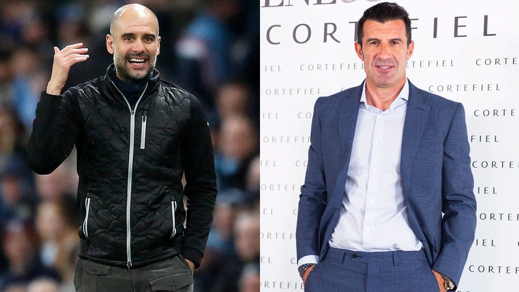 Luis Figo desmiente un lío amoroso con Pep Guardiola: "Me gustan las mujeres"