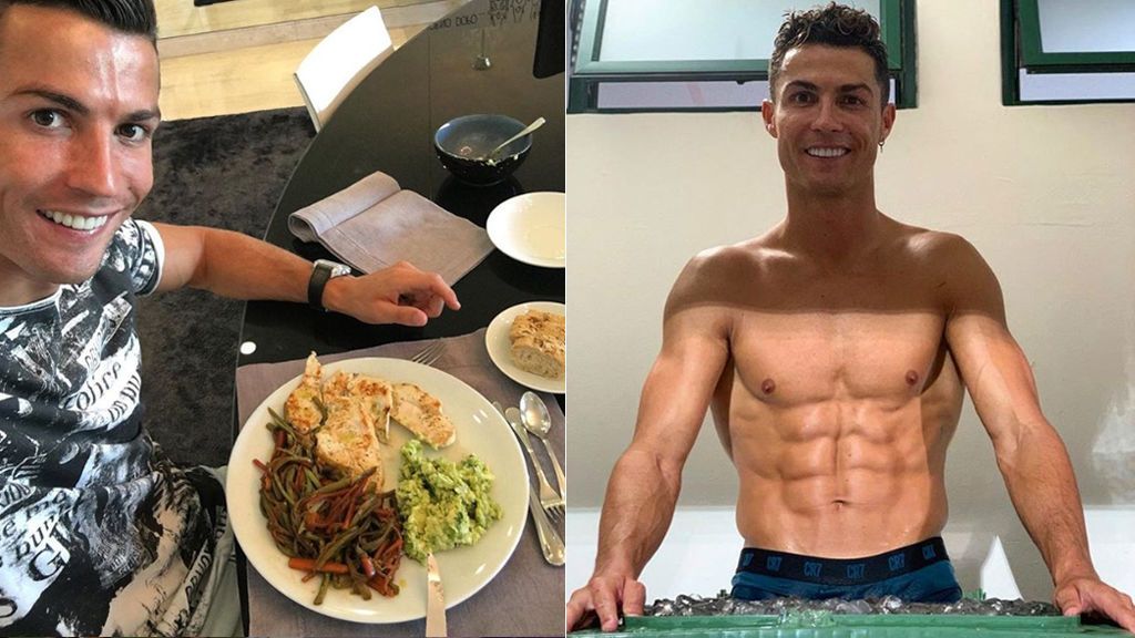 La dieta de Cristiano Ronaldo para adelgazar tras los excesos de