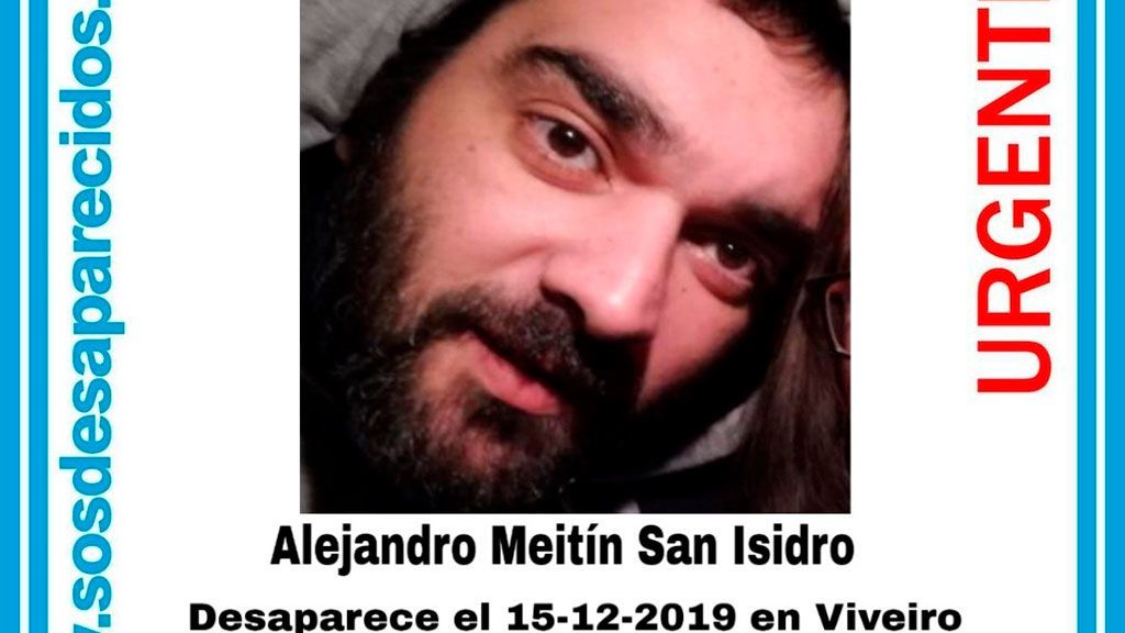 Alejandro Meitín San Isidro, desaparecido en Viveiro Alejandro Meitín San Isidro, desaparecido en Viveiro