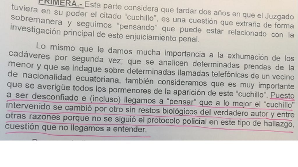 escrito almonte uno