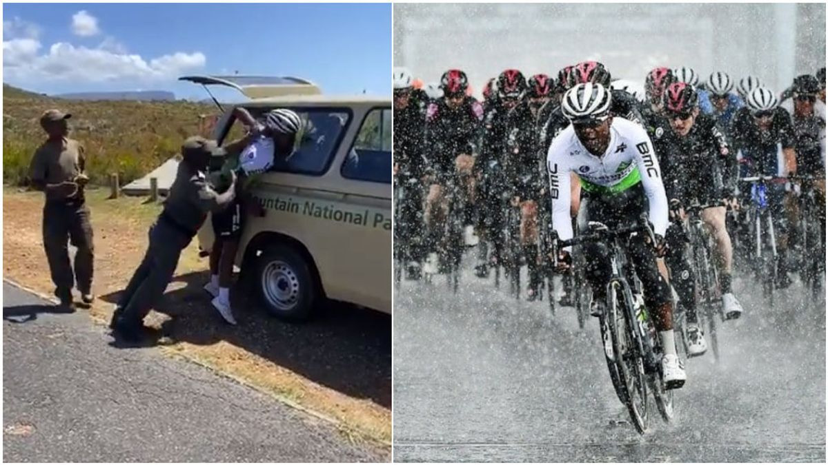 Dos polícias sudafricanos rompen un brazo al ciclista Nicolas Dlamini tras pedirle la documentación mientras entrenaba