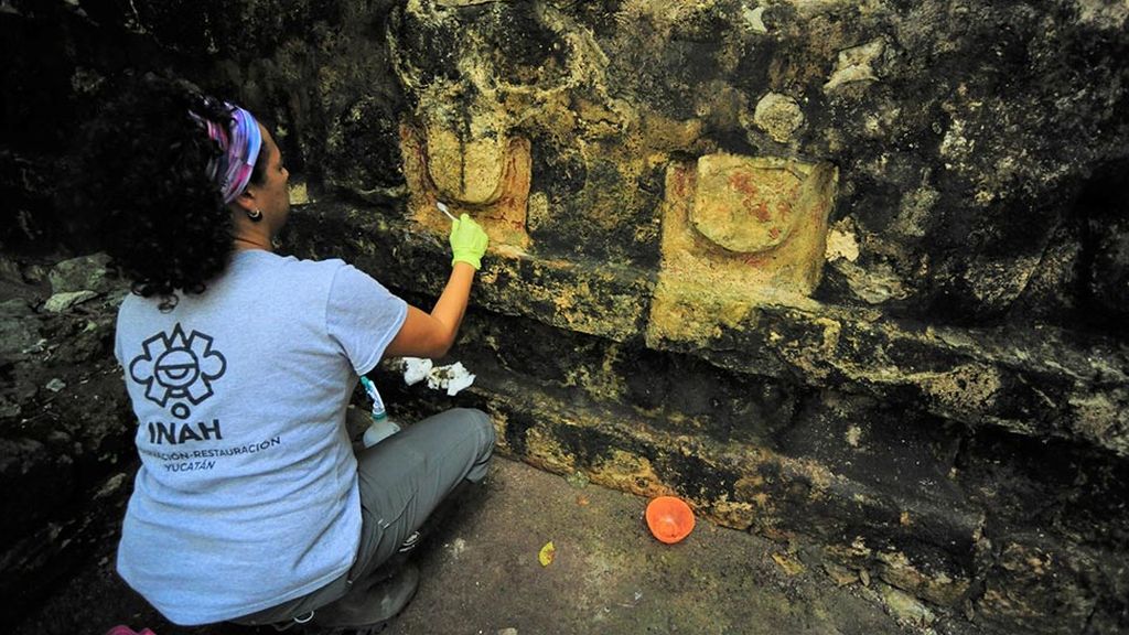 Descubren un palacio maya en México