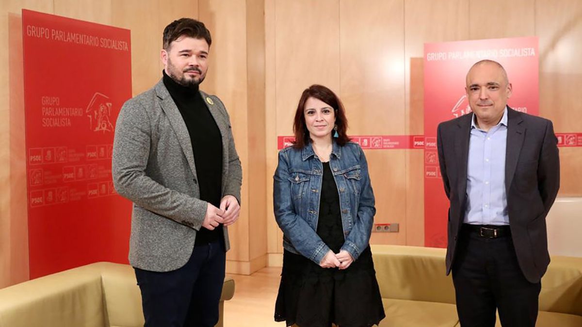 PSOE y ERC se reúnen en Madrid sobre la investidura de Pedro Sánchez "sin avances relevantes"