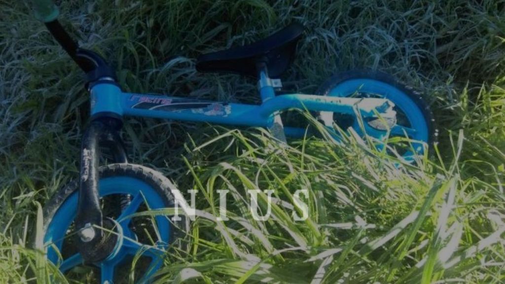 Bicicleta del pequeño fallecido en Torrelavega