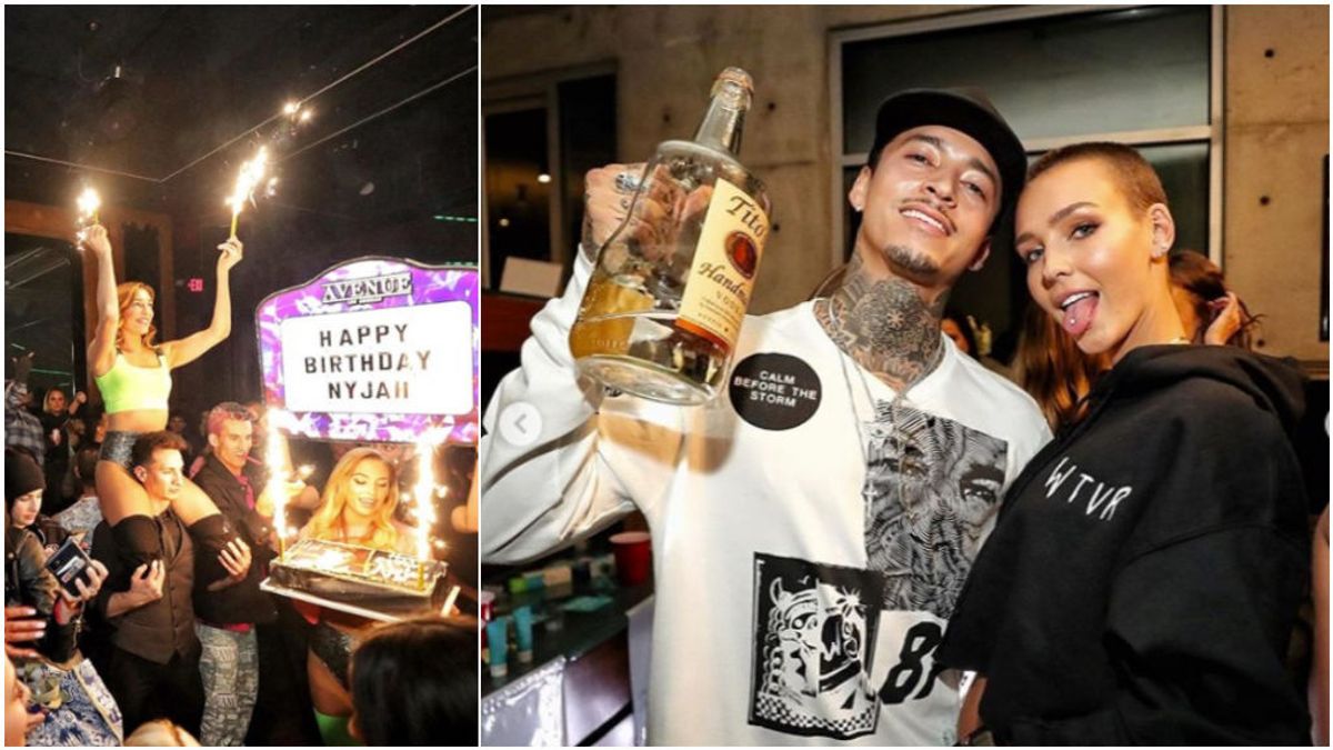 Nyjah Huston, el mejor skater del mundo, celebra su cumpleaños con barra libre de bebidas y tatuajes Nyjah Huston, el mejor skater del mundo, celebra su cumpleaños con barra libre de bebidas y tatuajes