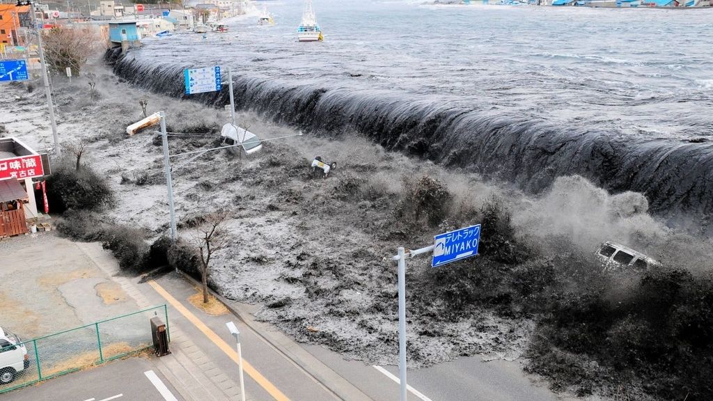 Tsunami en Japón en marzo de 2011