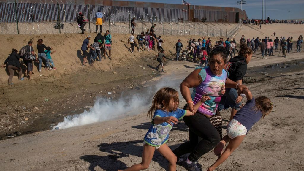 Incidente en la frontera entre México y Estados Unidos en noviembre de 2018
