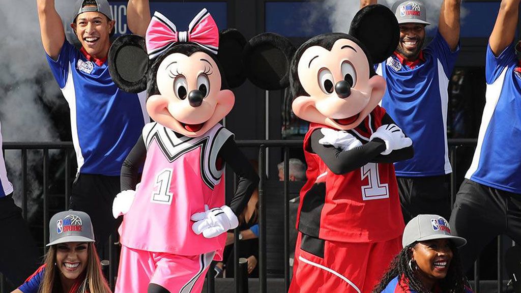 Mickey y Minnie en Orlando