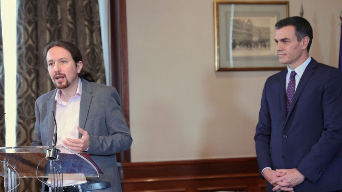 Sánchez e Iglesias presentarán esta tarde  su programa de Gobierno en el Congreso