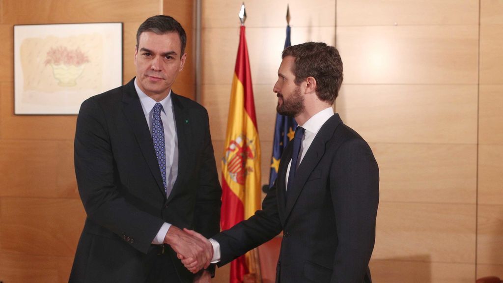 Pedro Sánchez y Pablo Casado Pedro Sánchez y Pablo Casado