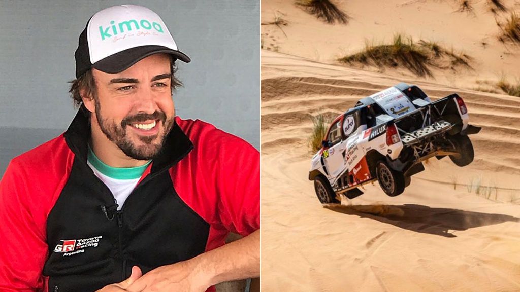 Fernando Alonso, cauto: "Loeb todavía no ha conseguido el Dakar; imagínate yo"