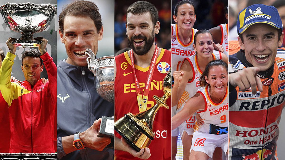 Elige el momento deportivo español de 2019: la Davis, Nadal, el baloncesto masculino o femenino y los hermanos Márquez