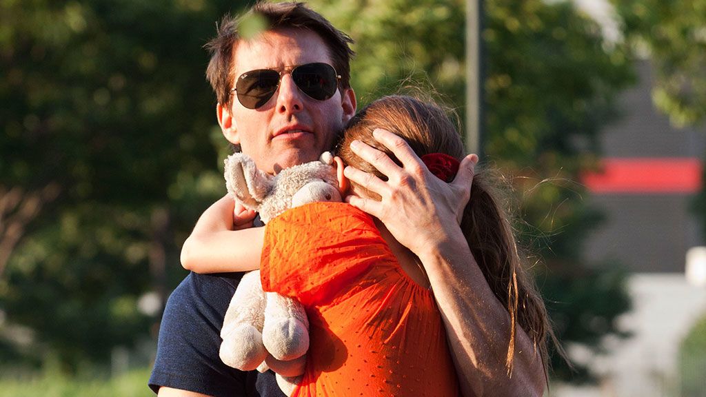 Tom Cruise con su hija Suri