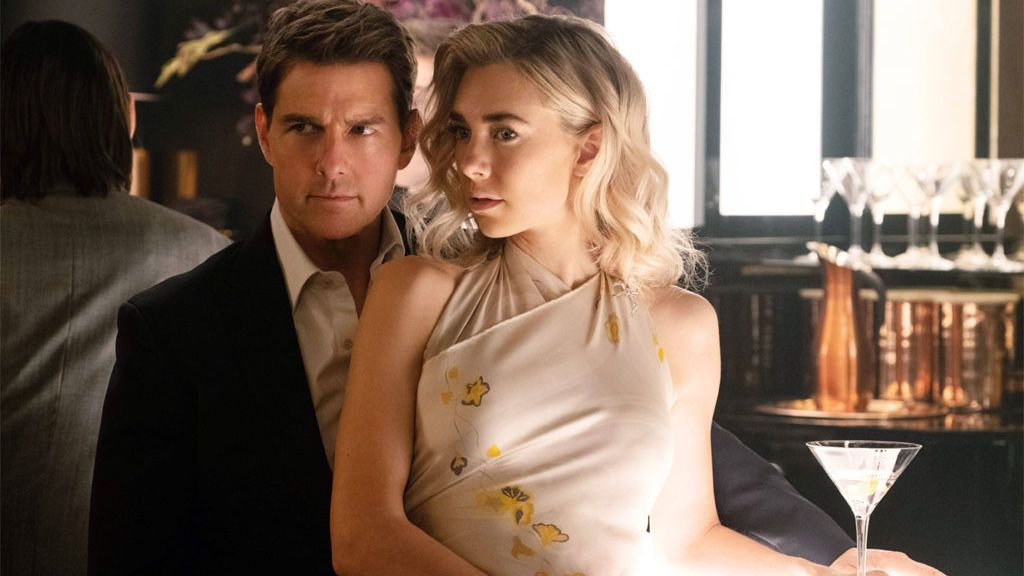 Vanessa Kirby y Tom Cruise en Misión Imposible 6