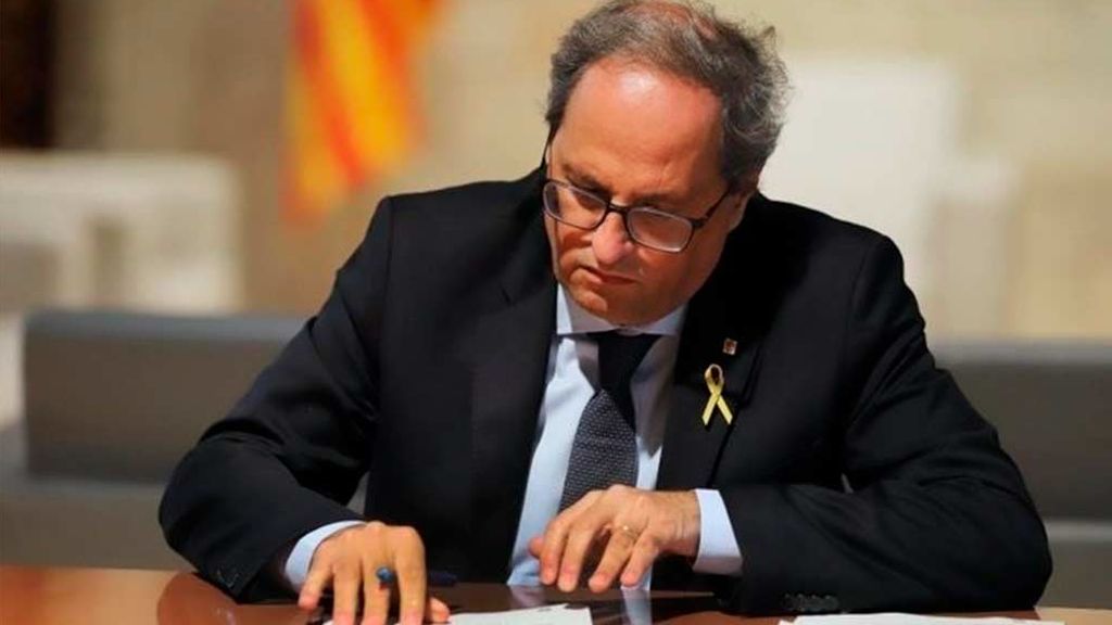 La Junta Electoral Central decide hoy si inhabilita a Torra y permite a Junqueras ser eurodiputado La Junta Electoral Central decide hoy si inhabilita a Torra y permite a Junqueras ser eurodiputado