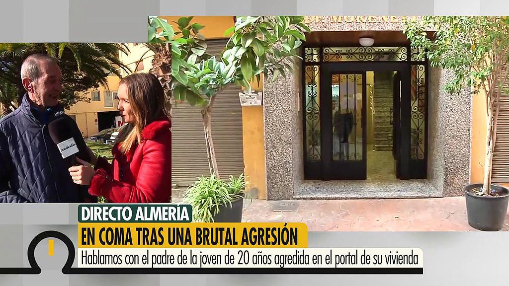 El padre de la joven agredida en Almería explica lo sucedido