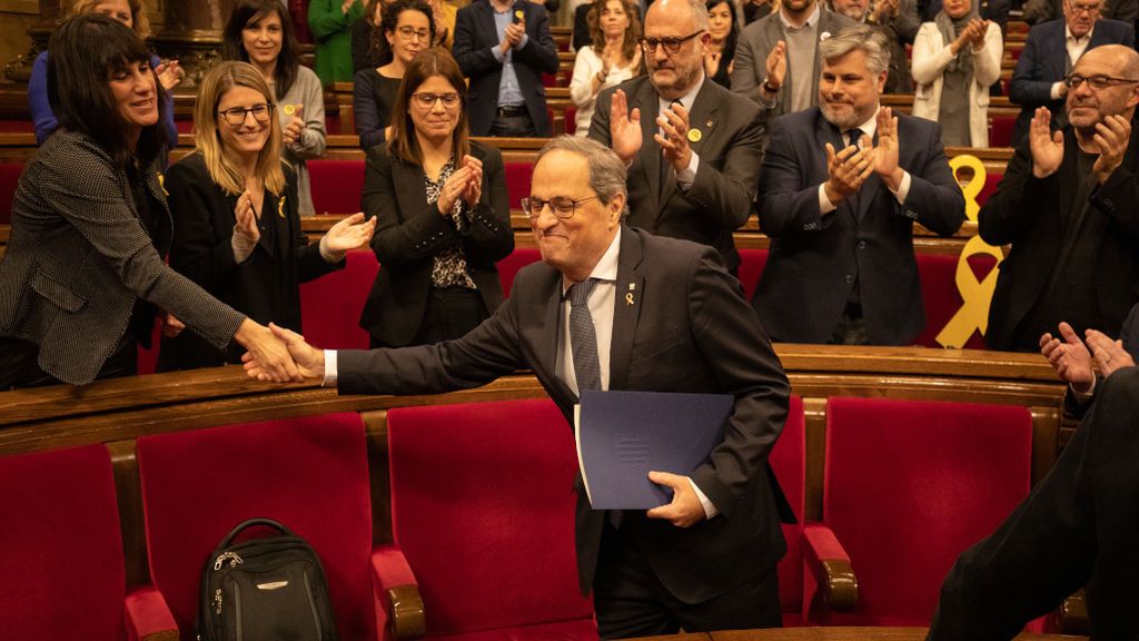 NO PUBLICAR El Parlament aprueba proteger a Torra frente a la inhabilitación que exige la JEC NO PUBLICAR El Parlament aprueba proteger a Torra frente a la inhabilitación que exige la JEC