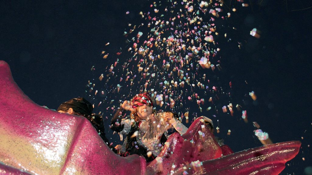 Un momento de la Cabalgata de Reyes que ha recorrido esta tarde las calles de León