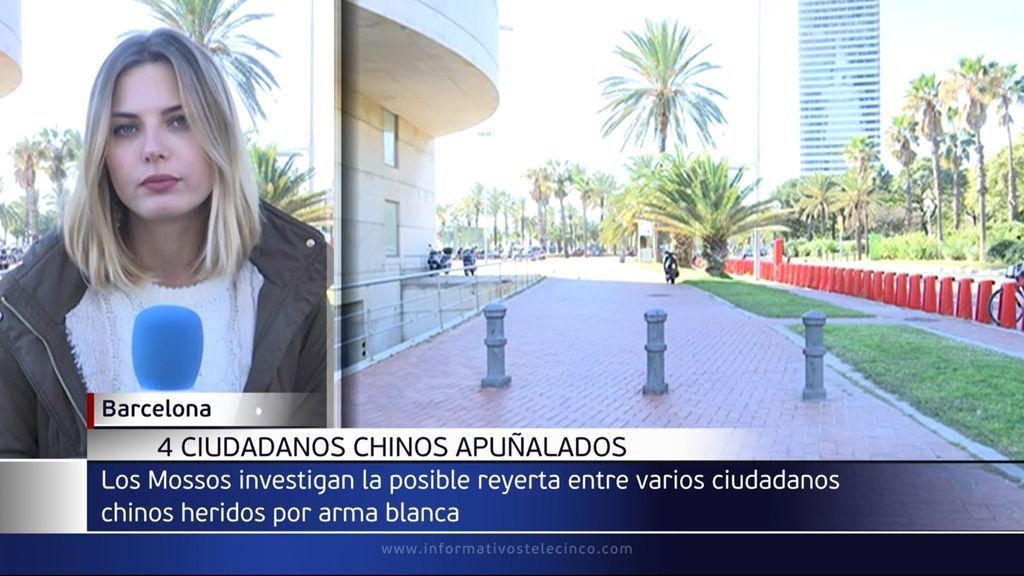 4 ciudadanos chinos apuñalados en Barcelona: se investiga si han sido atacados o fue una reyerta entre ellos